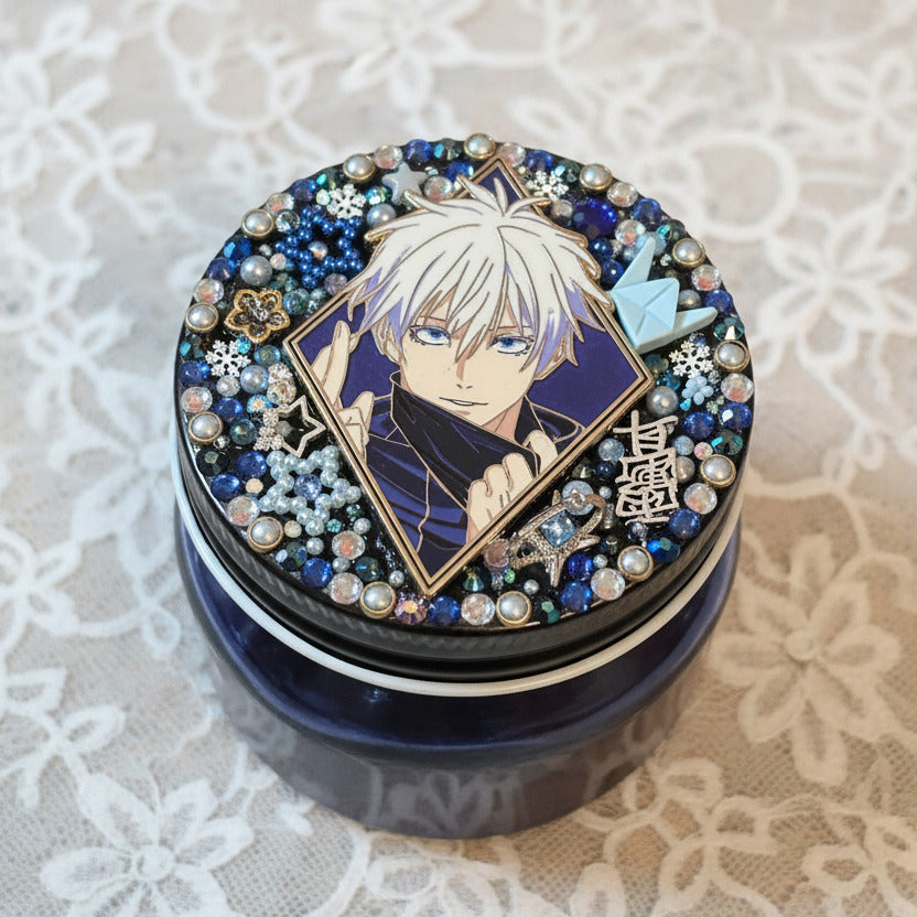 Ice Blue Anime Gaze Jar