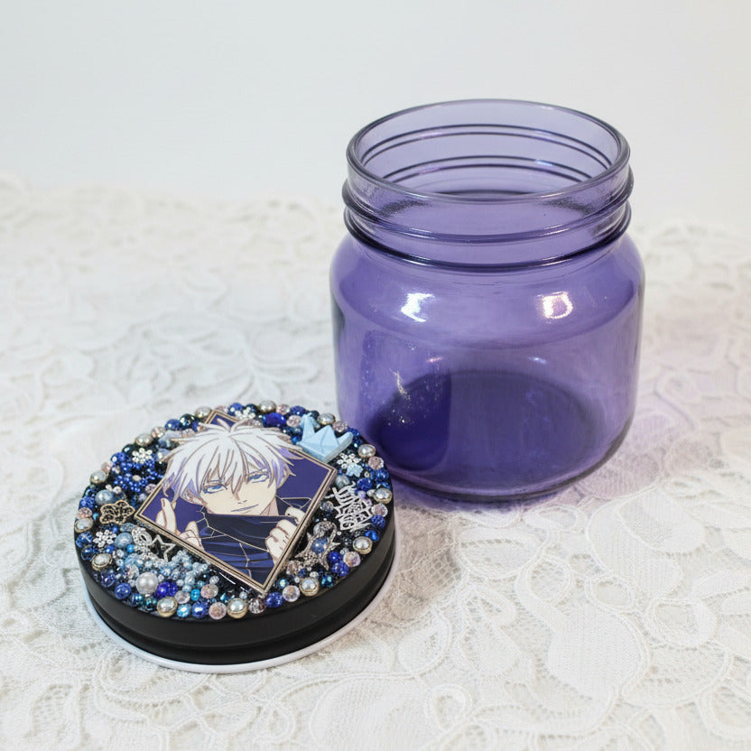 Ice Blue Anime Gaze Jar