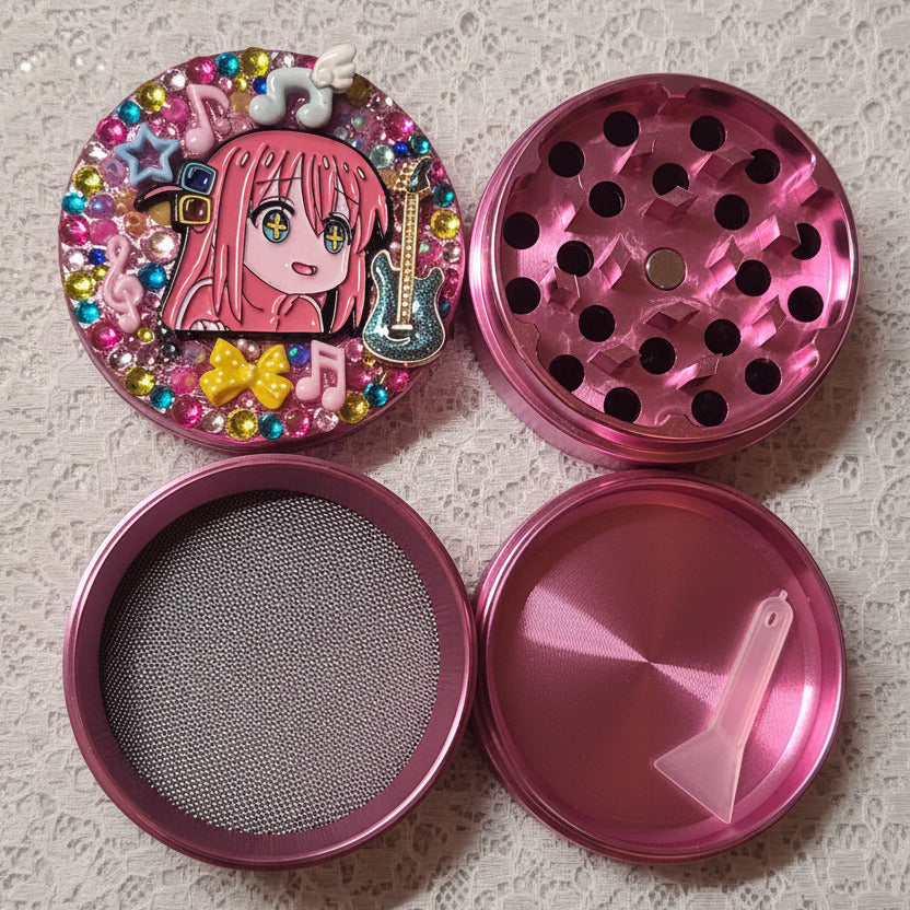 2" Pink Rock Girl Mill